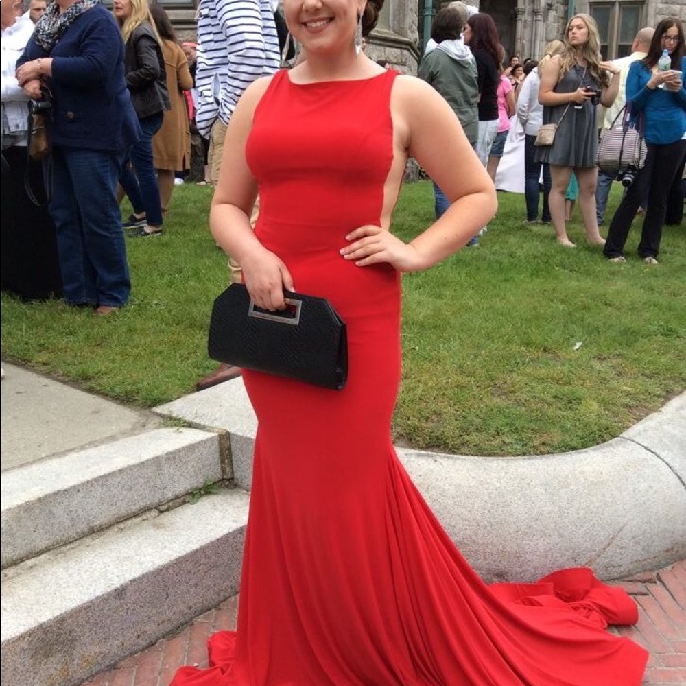 Red Jovani prom dress!